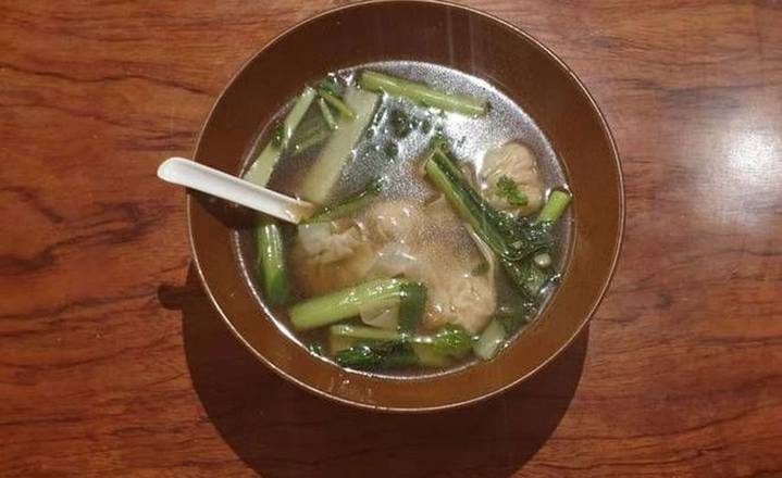 Small Prawn Dumpling Soup / 小 水饺汤 (四粒) (虾肉)
